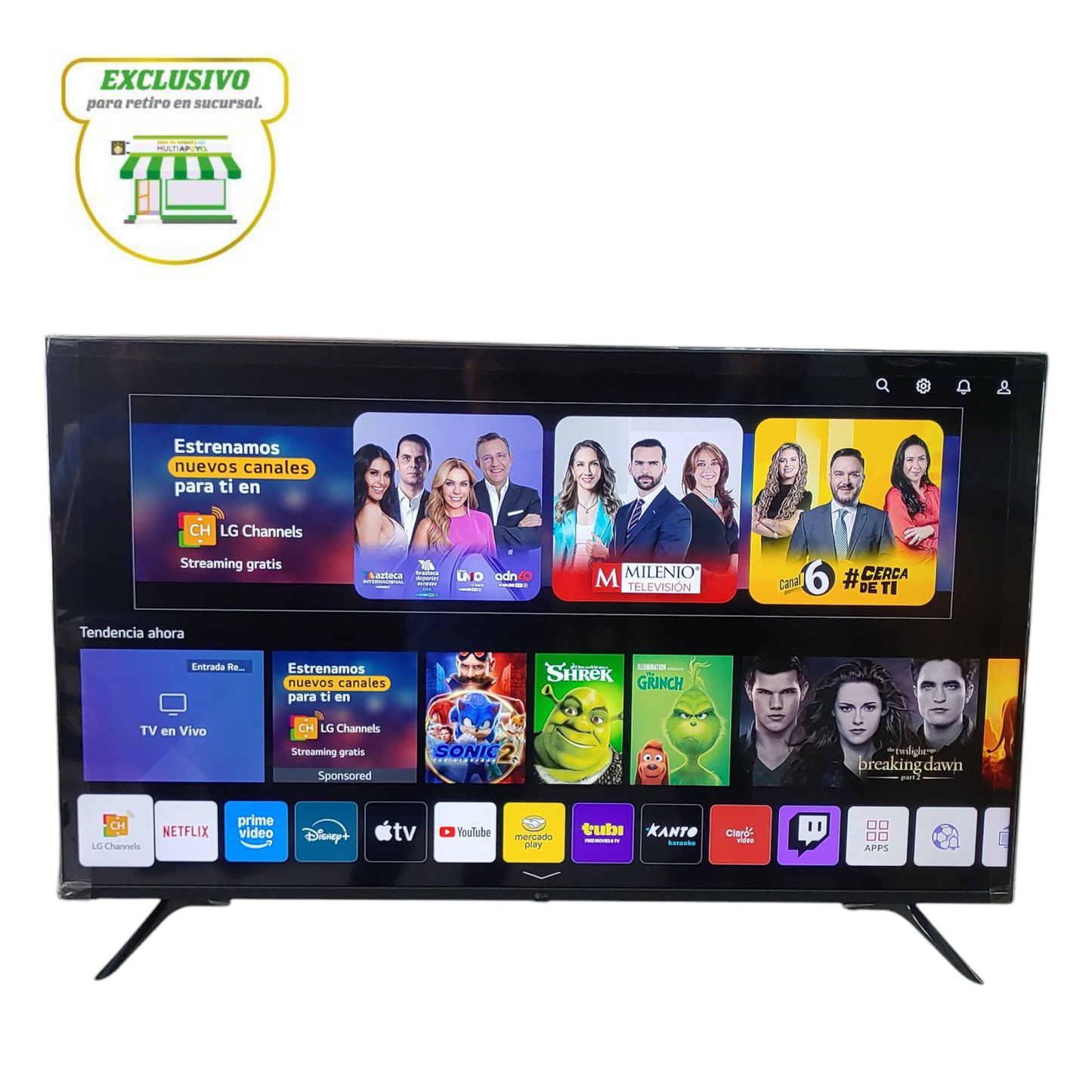 PANTALLA SMART TV LG