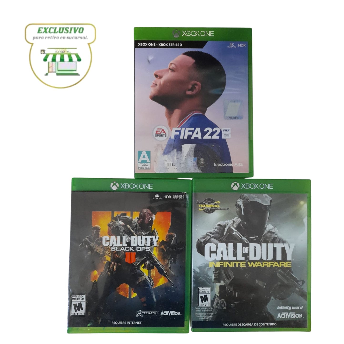 VIDEOJUEGOS PARA XBOX ONE