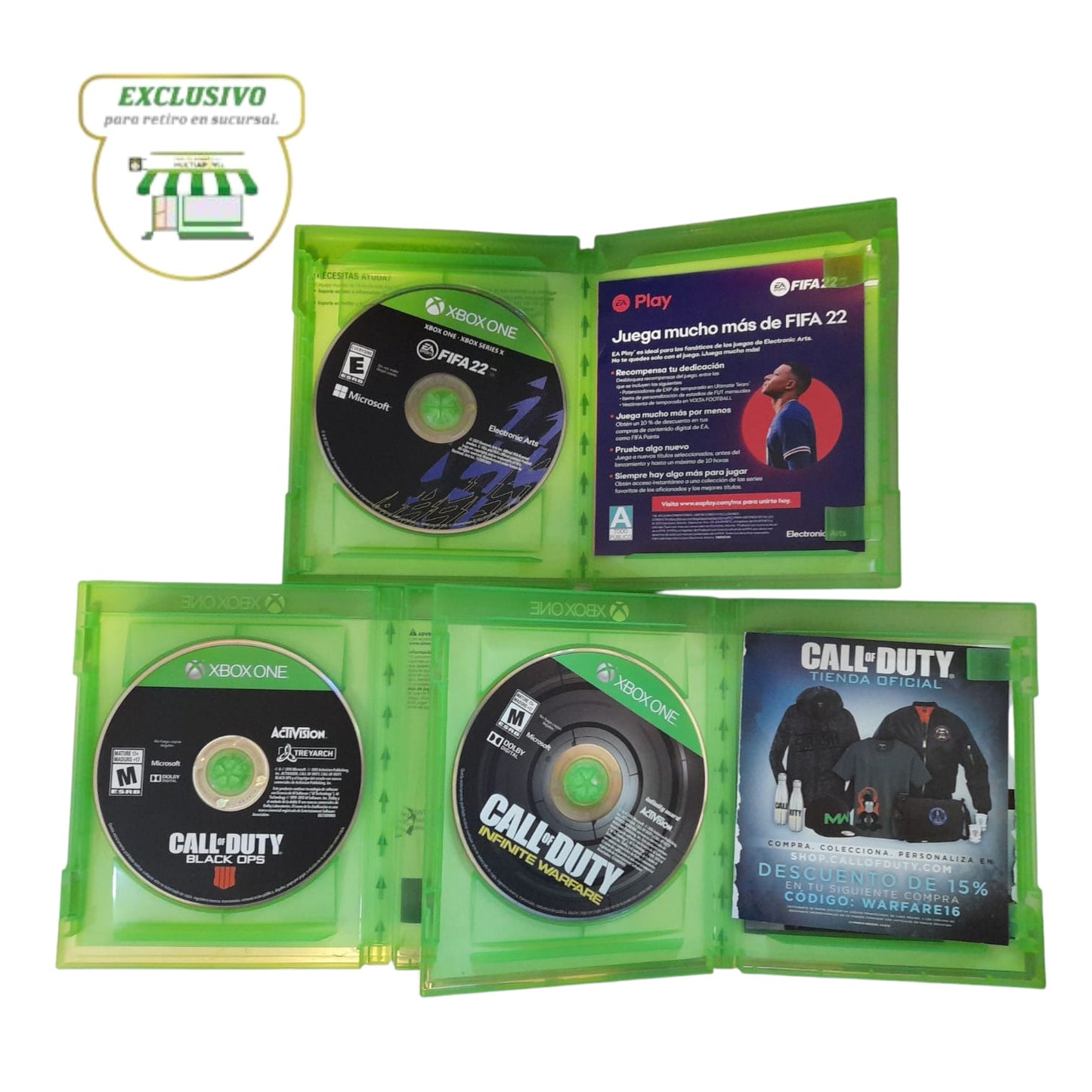 VIDEOJUEGOS PARA XBOX ONE