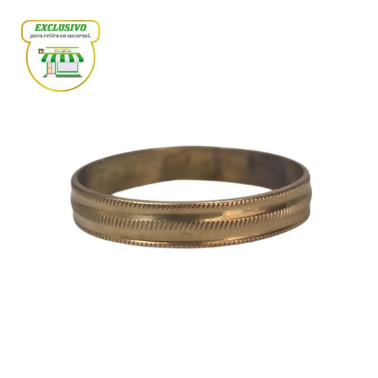 ARGOLLA DE ORO CABALLERO 10 K