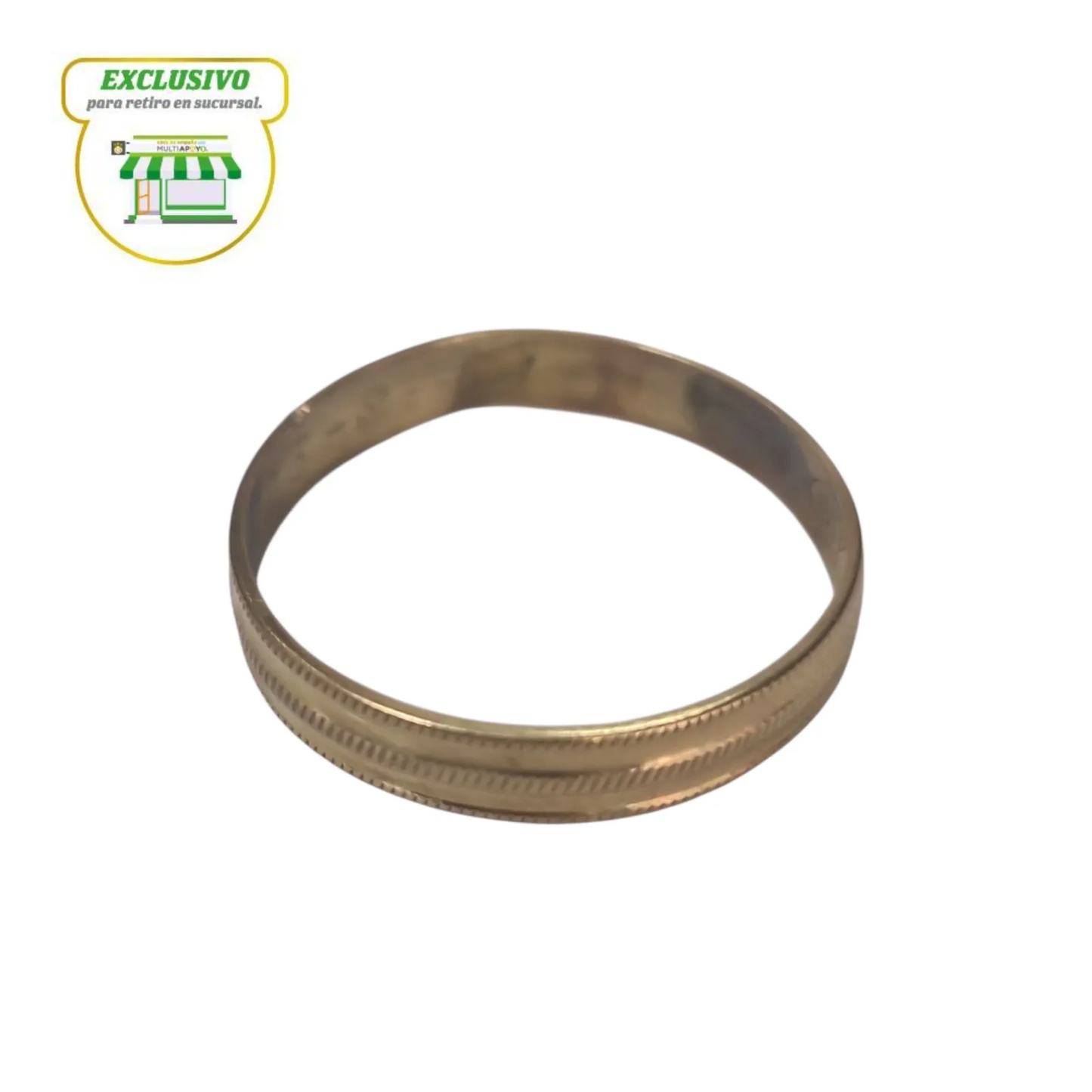 ARGOLLA DE ORO CABALLERO 10 K