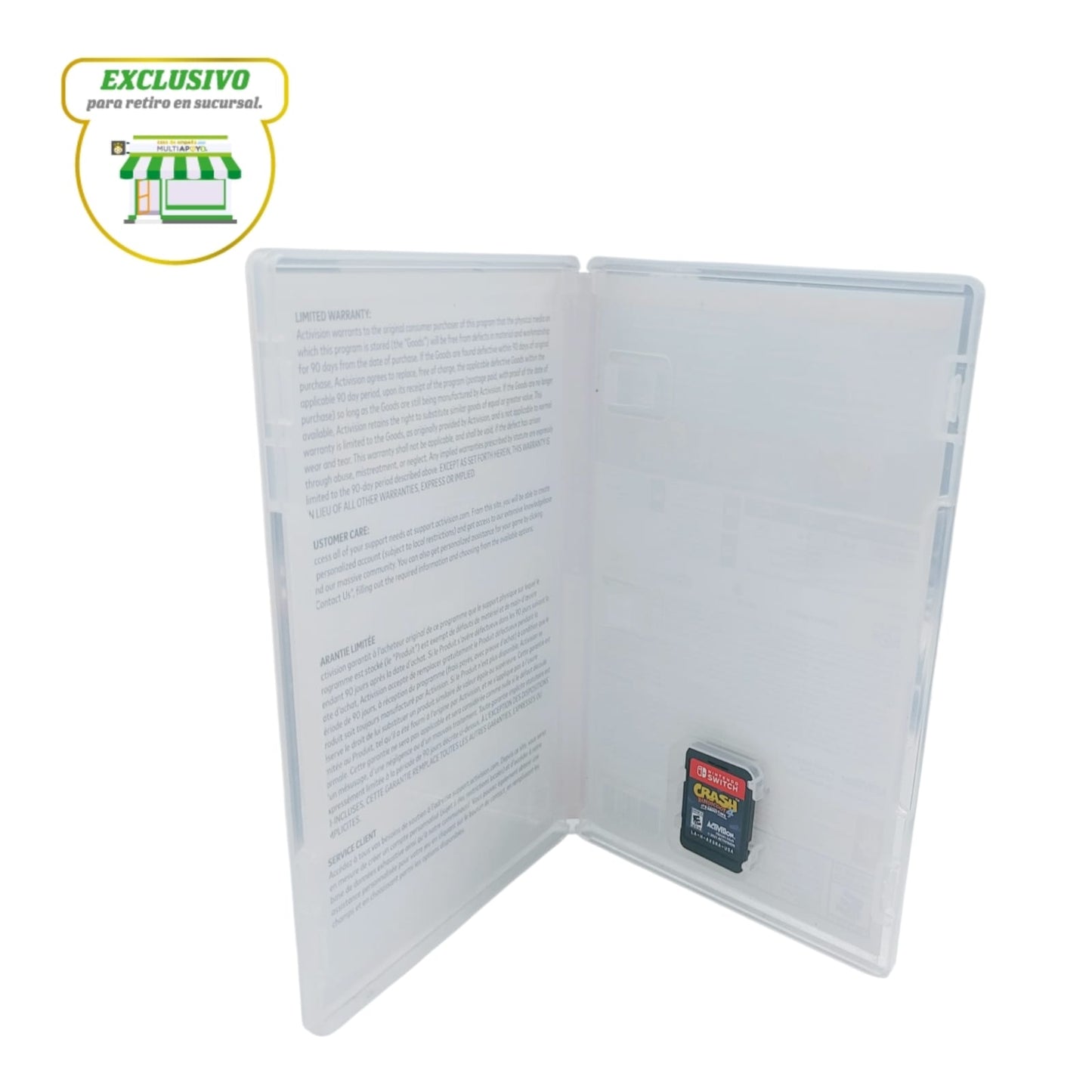 VIDEOJUEGO NINTENDO SWITCH CRASH BANDICOOT